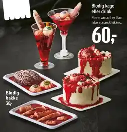 Føtex Blodig kage eller drink tilbud