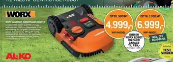 XL-BYG Worx landroid robotplæneklipper tilbud