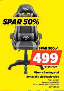 Power Vixen - Gaming stol tilbud