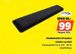 Power HyperX Håndledsstøtte til tastatur tilbud