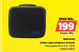 Power Dacota opbevaringskasse til Switch tilbud