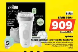 Power Braun Epilator Silk-epil 7 tilbud