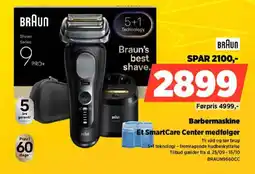 Power Braun barbermaskine tilbud