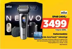 Power Braun barbermaskine tilbud