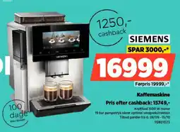 Power Siemens Kaffemaskine tilbud