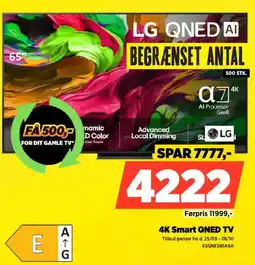 Power LG 4K Smart QNED TV tilbud