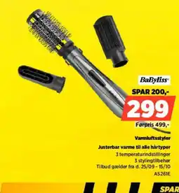 Power BaByliss varmluftsstyler tilbud