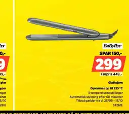 Power BaByliss Glattejern tilbud