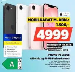 Power iPhone 17E 256GB tilbud