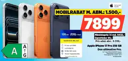 Power Apple iPhone 17 Pro 256 GB tilbud