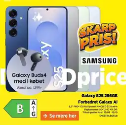 Power Samsung Galaxy S25 256GB tilbud