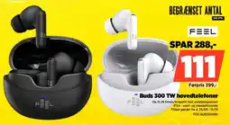Power Feel Buds 300 TW hovedtelefoner tilbud