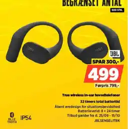 Power Jbl true wireless in-ear hovedtelefoner tilbud