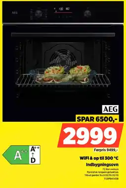 Power AEG Indbygningsovn tilbud