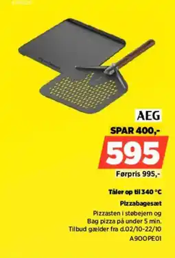 Power AEG Pizzabagesæt tilbud