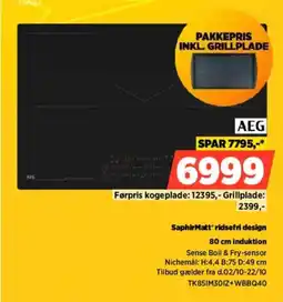Power Aeg kogeplade tilbud