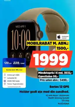 Power Apple Series 12 GPS tilbud