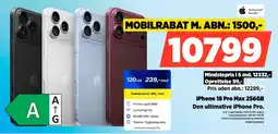 Power iPhone 18 Pro Max 256GB tilbud