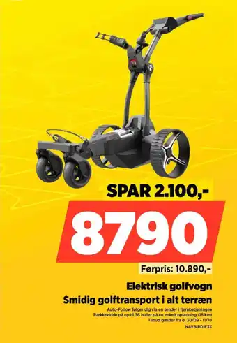 Elektrisk golfvogn