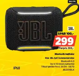 Power JBL Bluetooth-højttaler tilbud