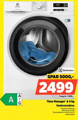 Power Electrolux Vaskemaskine tilbud