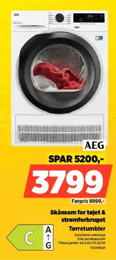 Power AEG Tørretumbler tilbud