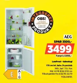 Power Aeg lowfrost - teknologi tilbud
