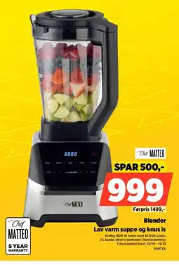 Power Chef Matteo Blender tilbud