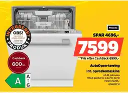 Power Miele Int. opvaskemaskine tilbud
