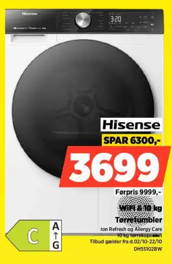Hisense Tørretumbler