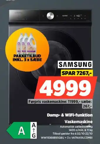 Samsung Vaskemaskine