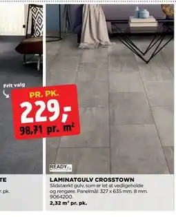 jem & fix LAMINATGULV CROSSTOWN tilbud