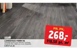 jem & fix LAMINATGULV MØRK EG tilbud