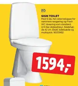 jem & fix SIGN TOILET tilbud