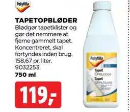 jem & fix TAPETOPBLØDER tilbud