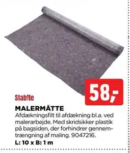 jem & fix MALERMÅTTE tilbud