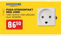 jem & fix FUGA STIKKONTAKT MED JORD tilbud