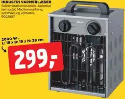 jem & fix INDUSTRI VARMEBLÆSER tilbud