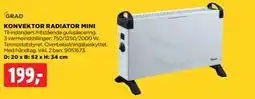 jem & fix KONVEKTOR RADIATOR MINI tilbud