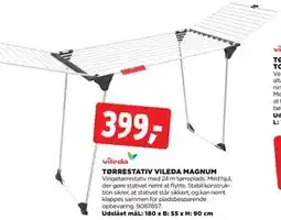 jem & fix TØRRESTATIV VILEDA MAGNUM tilbud