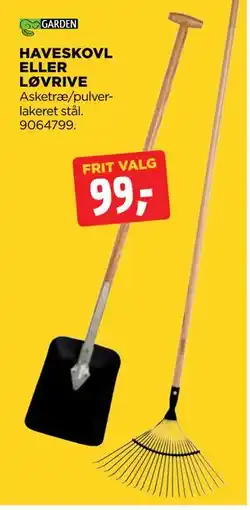 jem & fix HAVESKOVL ELLER LØVRIVE tilbud
