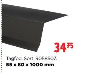 jem & fix Tagfod. Sort tilbud