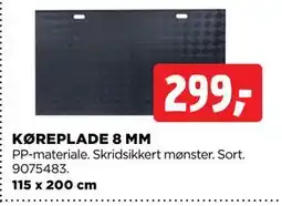 jem & fix KØREPLADE 8 MM tilbud