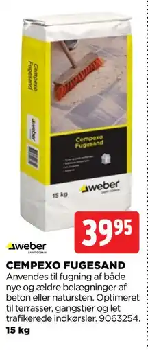 jem & fix CEMPEXO FUGESAND tilbud