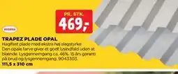 jem & fix TRAPEZ PLADE OPAL tilbud