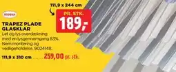 jem & fix TRAPEZ PLADE GLASKLAR tilbud