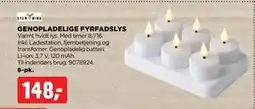jem & fix GENOPLADELIGE FYRFADSLYS tilbud
