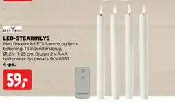jem & fix LED-STEARINLYS tilbud