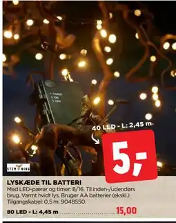 jem & fix LYSKÆDE TIL BATTERI tilbud