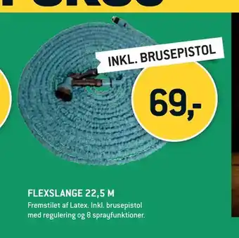 Flexslange 22,5 m